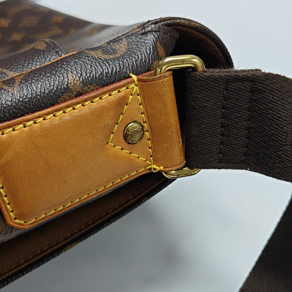VALMY Monogram Coated Canvas Brown