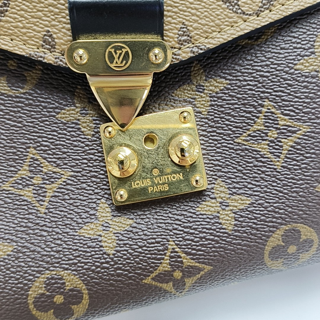 MÉTIS MM Monogram Coated Canvas Multicolor
