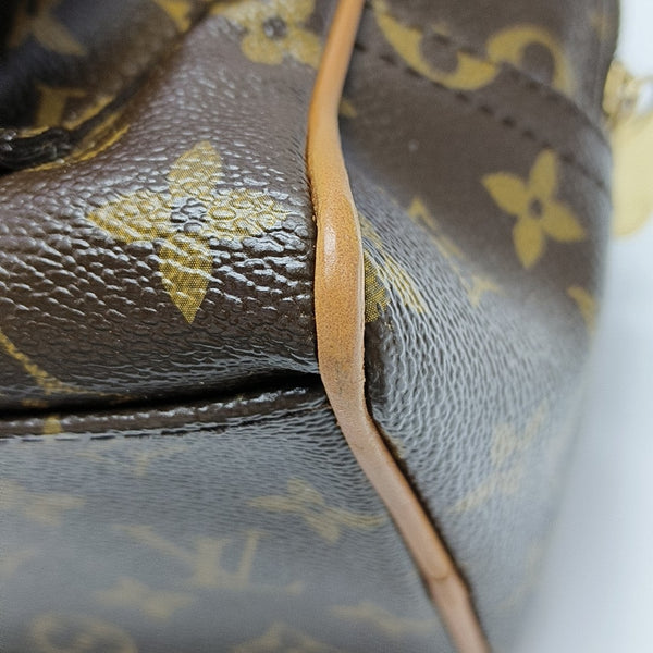 MANHATTAN GM Monogram Coated Canvas Brown