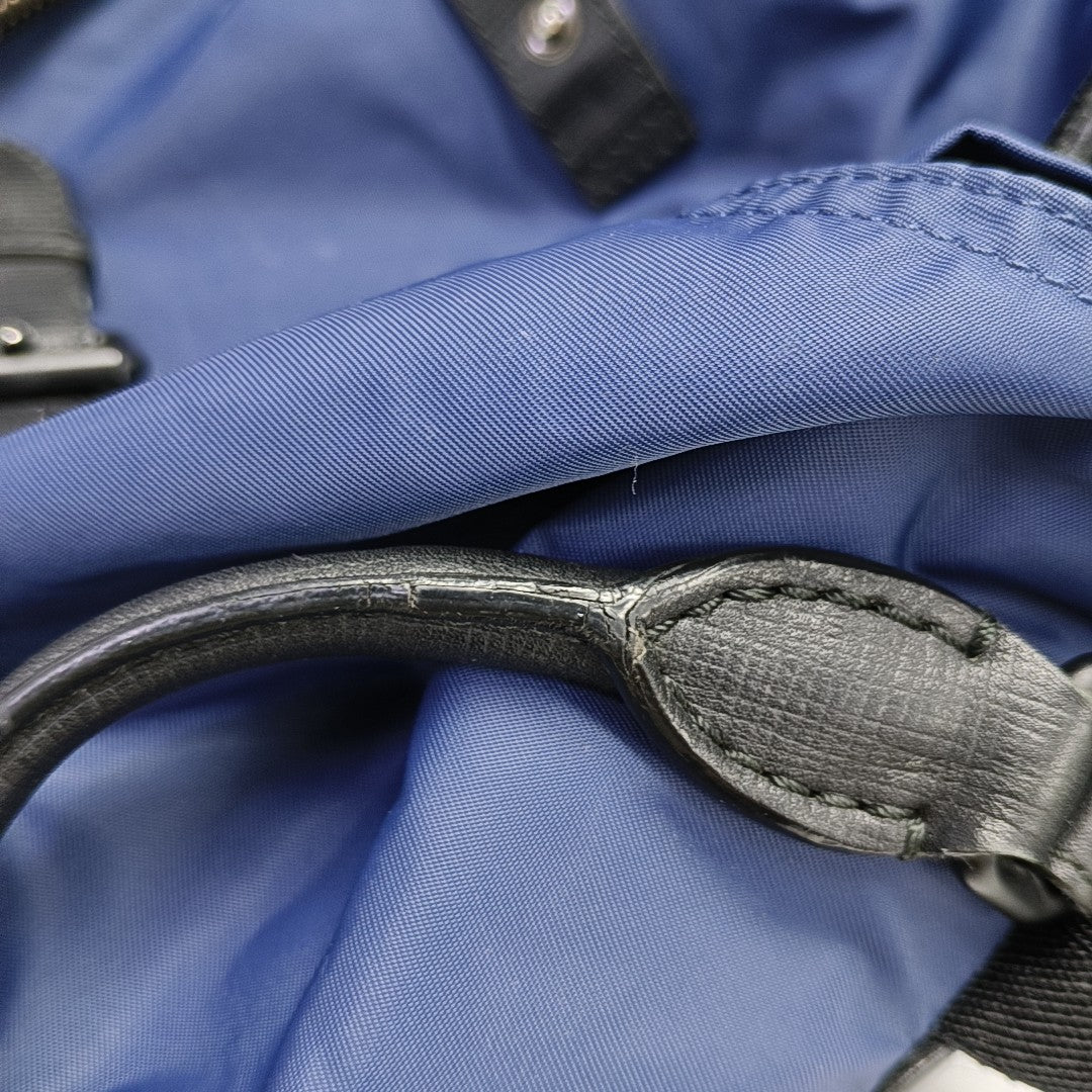 The Rucksack Large Nylon Blue