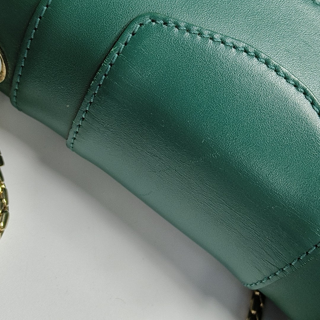SERPENTI FOREVER Small Calfskin Green