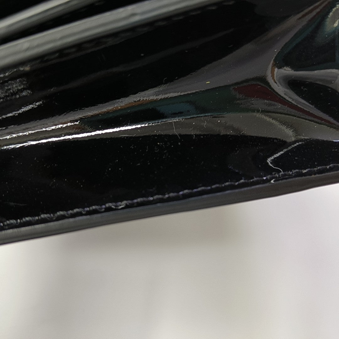 Karligraphy Patent Leather Black