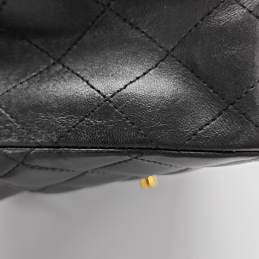 CLASSIC FLAP Small Quilted Lambskin Black