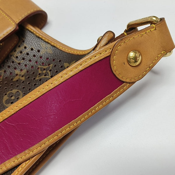 MUSETTE1 Monogram Coated Canvas Brown