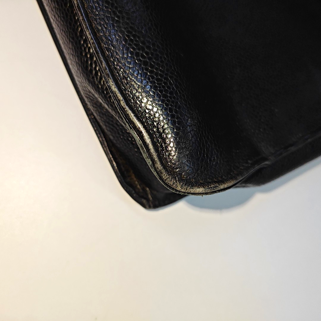 Grained Calfskin Black