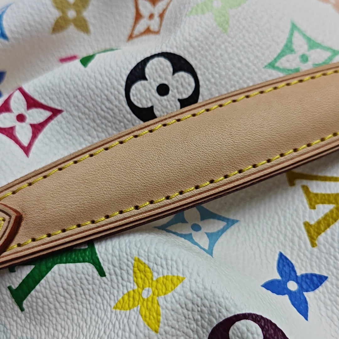LV × TM JUDY Monogram Coated Canvas White