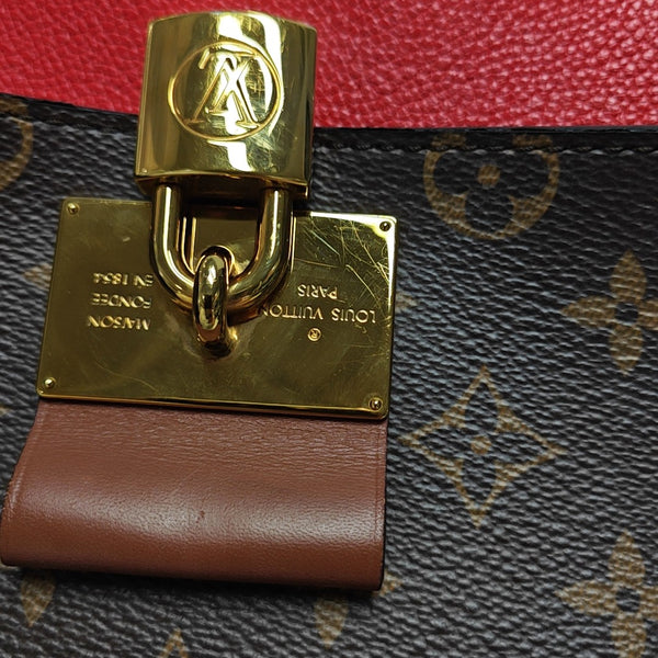 VAUGIRARD Monogram Coated Canvas Brown