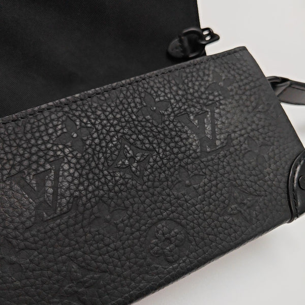SOFT TRUNK Mini Monogram Calfskin Black