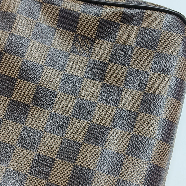 BROOKLYN Damier Ebene Coated Canvas Brown