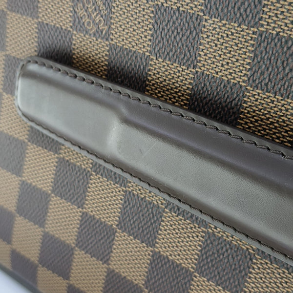 PEGASE 55 Damier Ebene Coated Canvas Brown