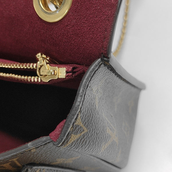 PASSY Monogram Coated Canvas Brown