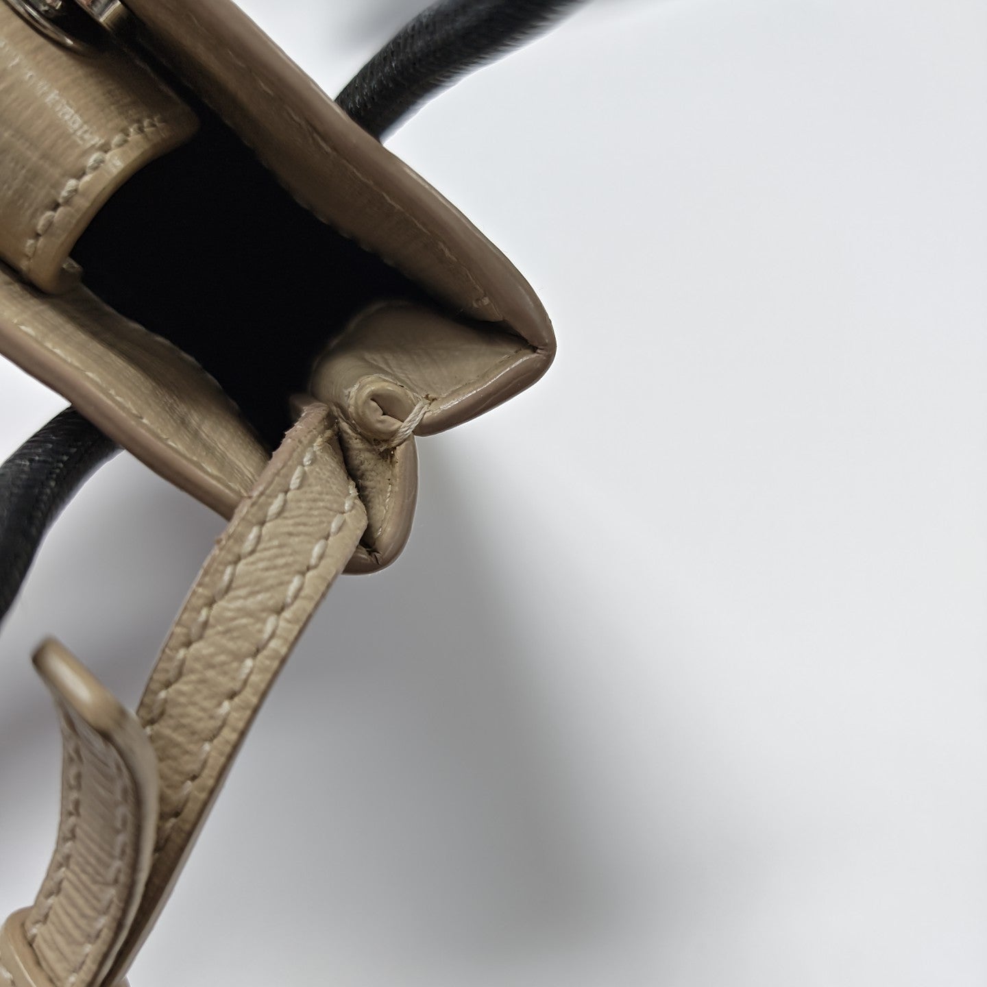 Shopping Bag Calfskin Beige