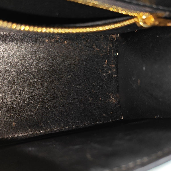 Hourglass S Calfskin Black