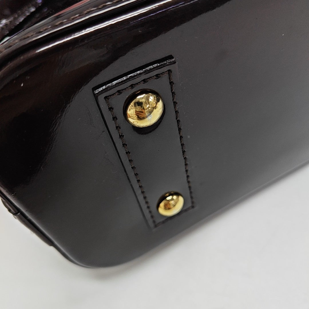 ALMA BB Patent Leather Red