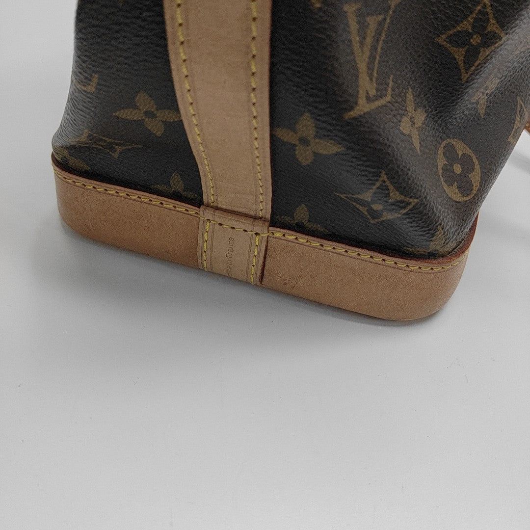 NOÉ BB Monogram Coated Canvas Brown