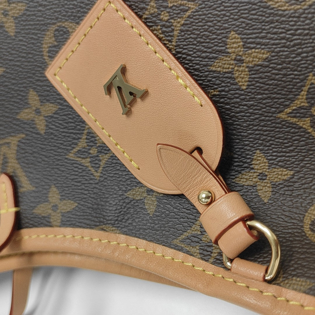 CARRYALL PM Monogram Coated Canvas Brown