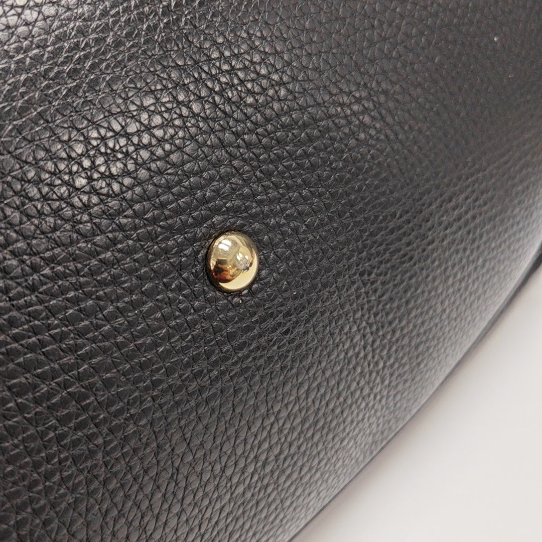 Calfskin Tote Bag Black