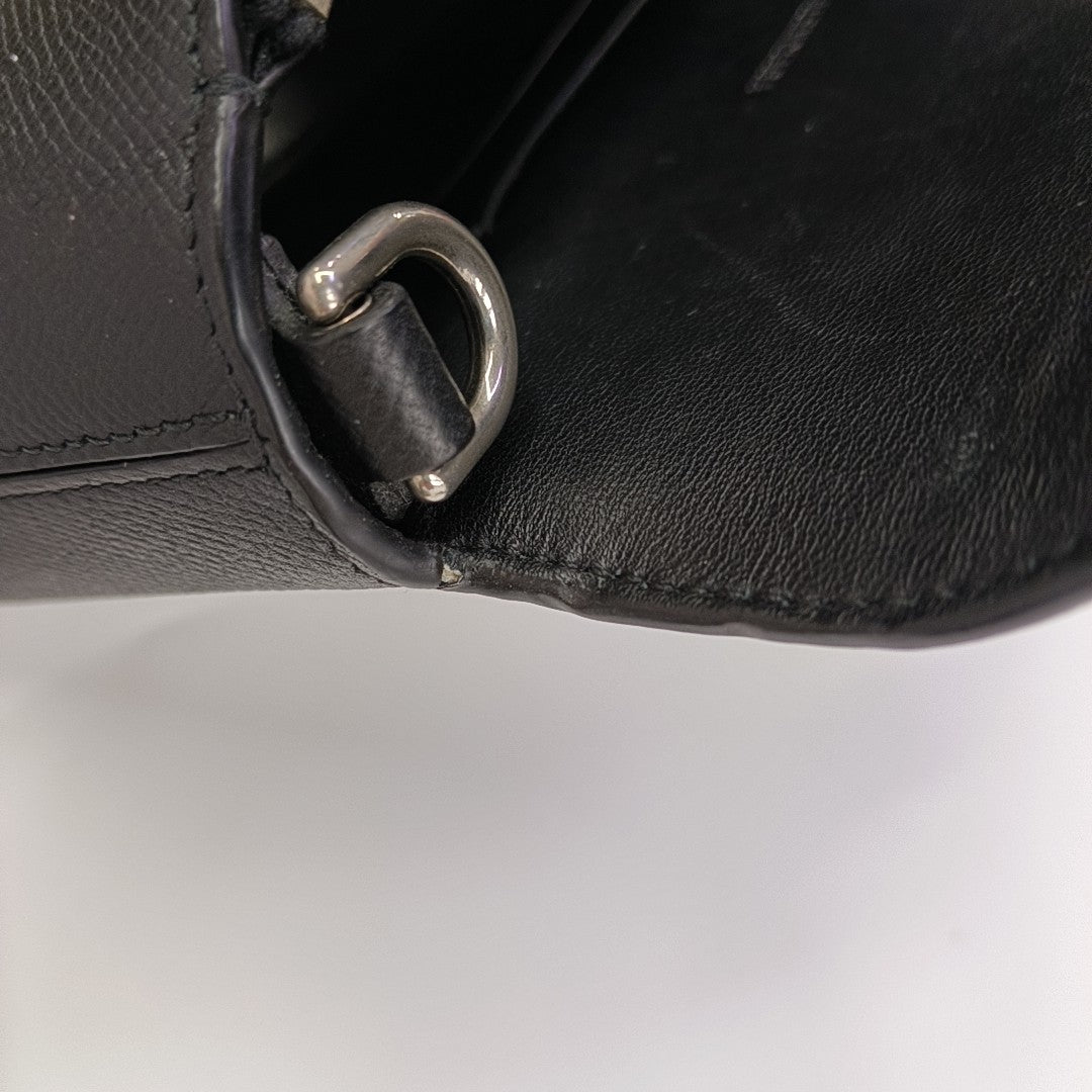 Downtown Calfskin Black