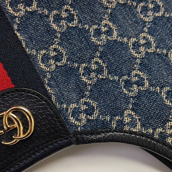 Giglio Small Monogram Canvas Blue