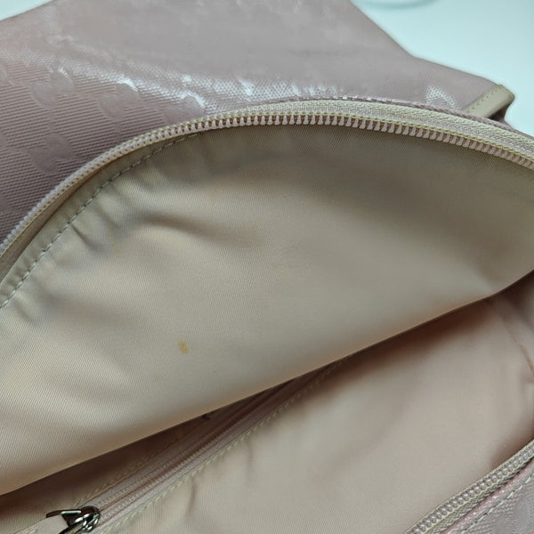 Signature Monogram Coated Canvas Pink