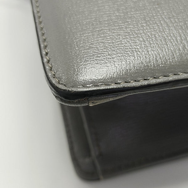 GG Ring Medium Calfskin Gray