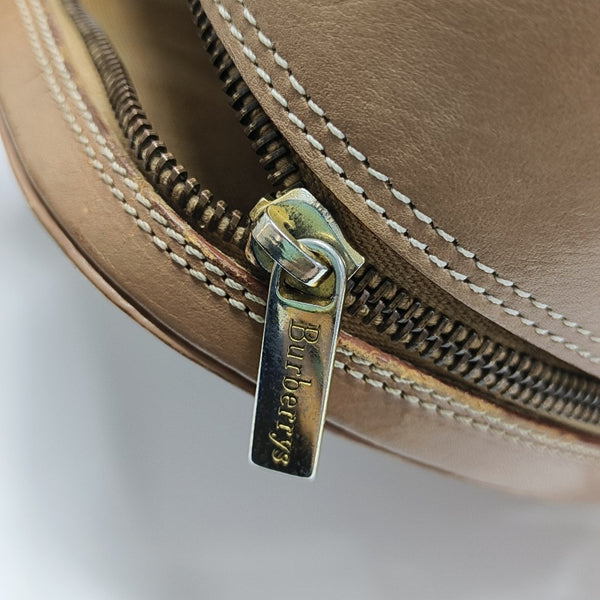 Calfskin Shoulder Bag Brown