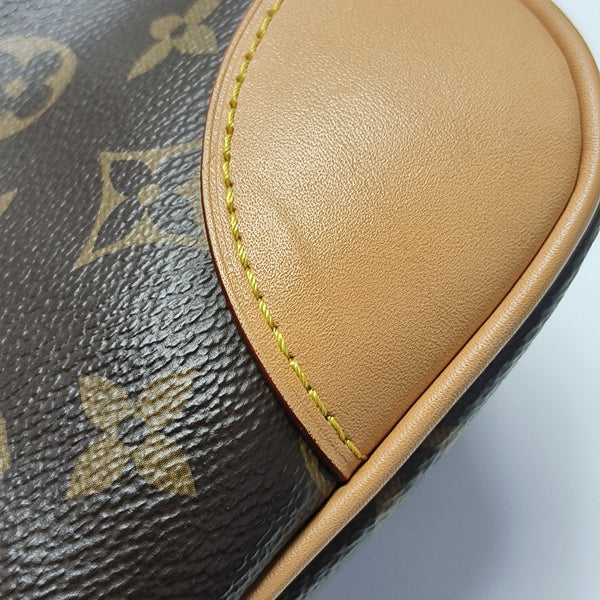 BOULOGNE Monogram Coated Canvas Brown