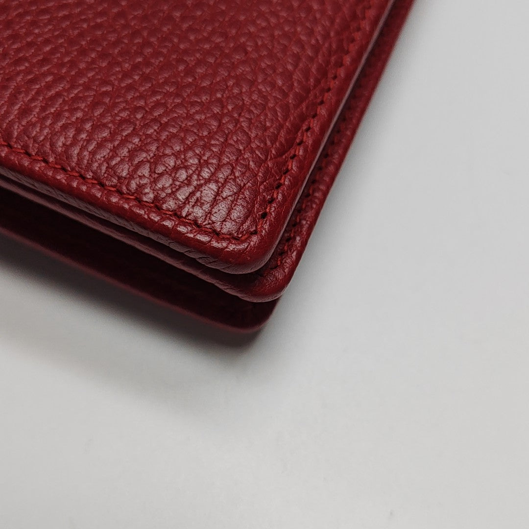 GG Marmont Mini Calfskin Red