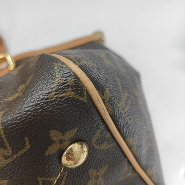 TIVOLI GM Monogram Coated Canvas Brown