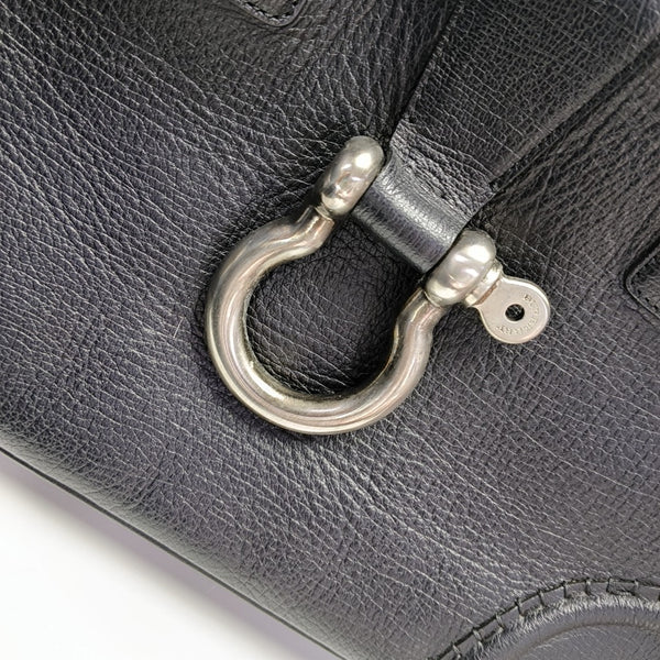 Leather Tote Bag Black