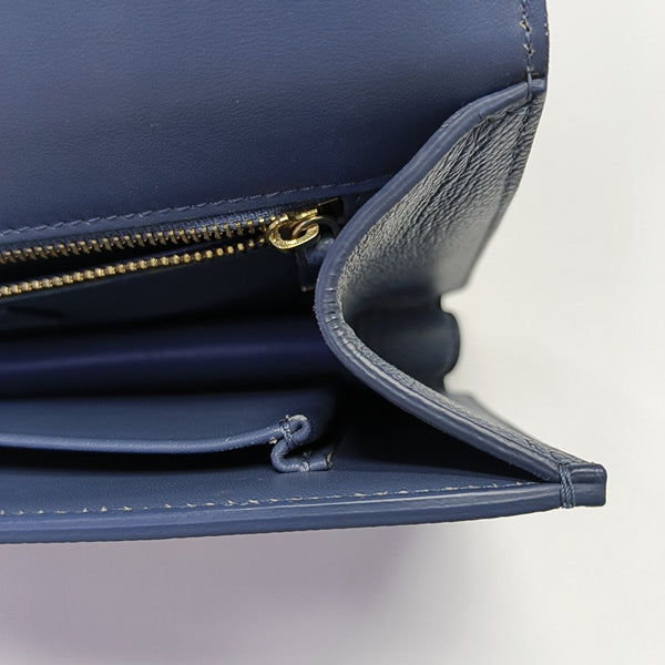 30 Montaigne Calfskin Blue
