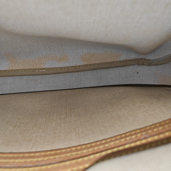 REPORTER Monogram Coated Canvas Brown