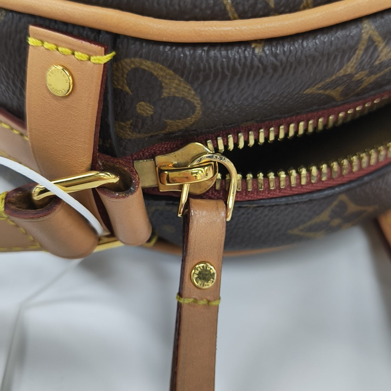 BOITE CHAPEAU PM Monogram Coated Canvas Brown
