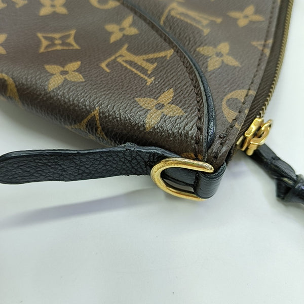 TOURNELLE MM Monogram Coated Canvas Brown