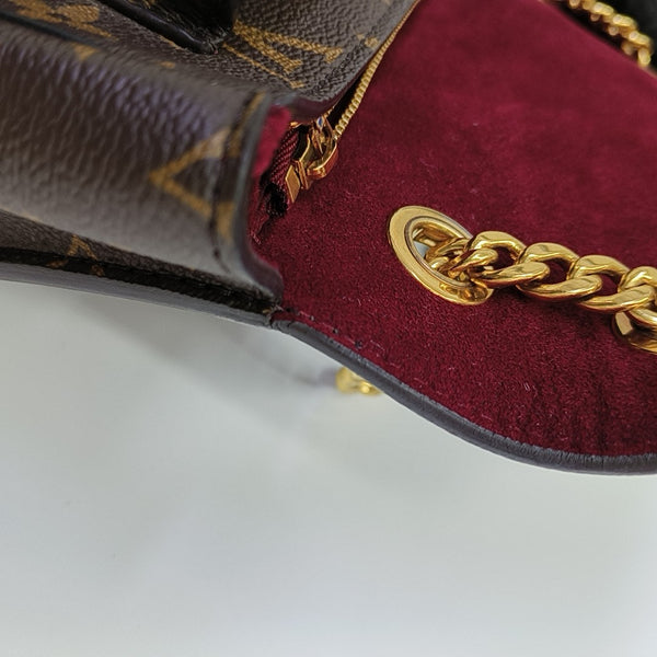 PASSY Monogram Coated Canvas Brown