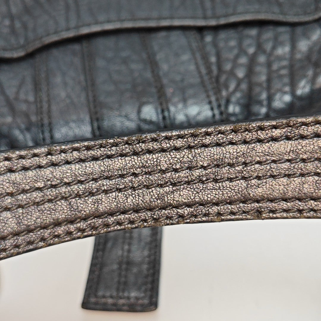 LEONI Calfskin Gray