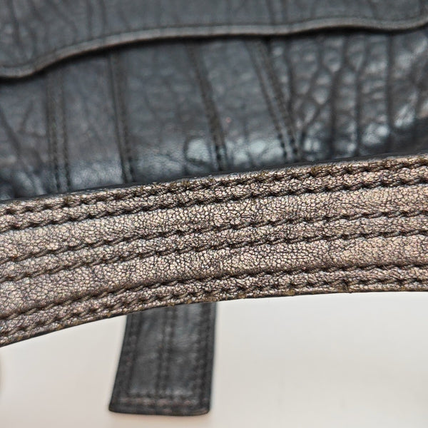 LEONI Calfskin Gray