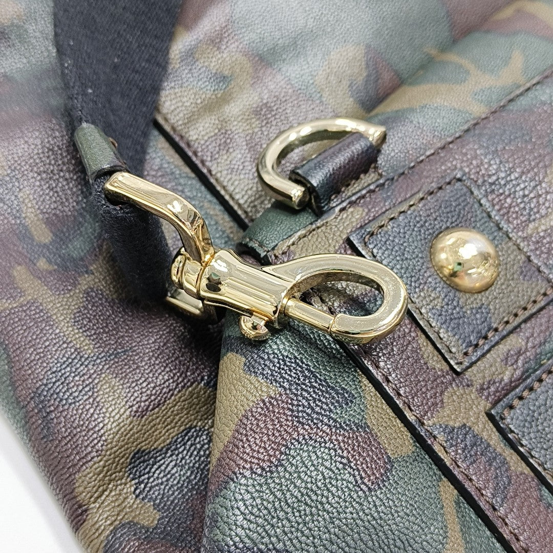 Calfskin Shoulder Bag Multicolor