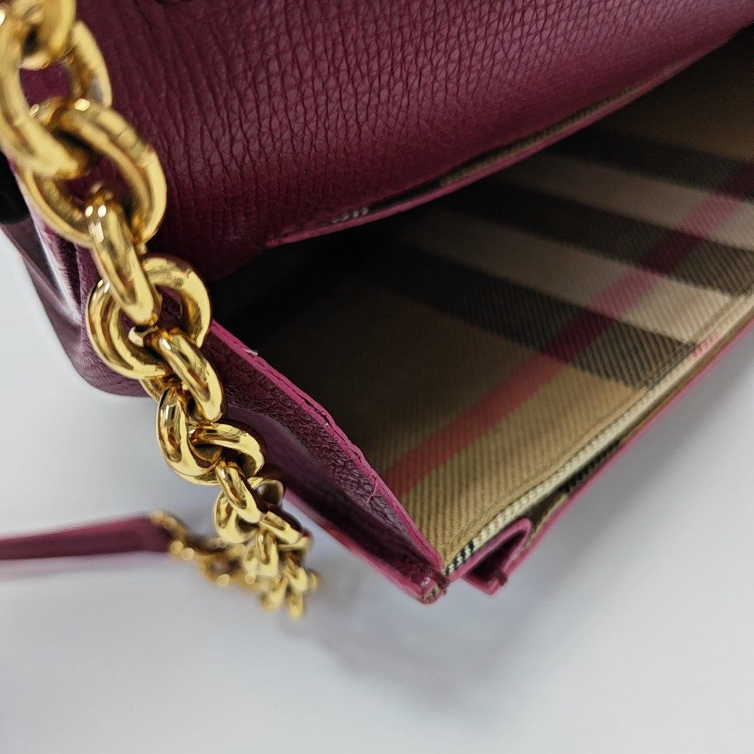Macken Small Calfskin Red