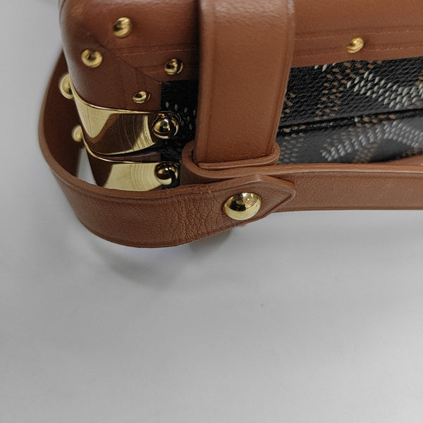 Minaudière Coated Canvas Black