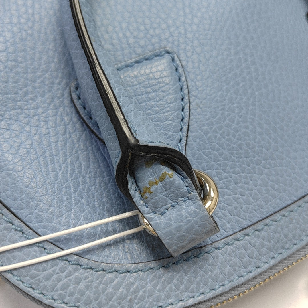 Dome Calfskin Blue