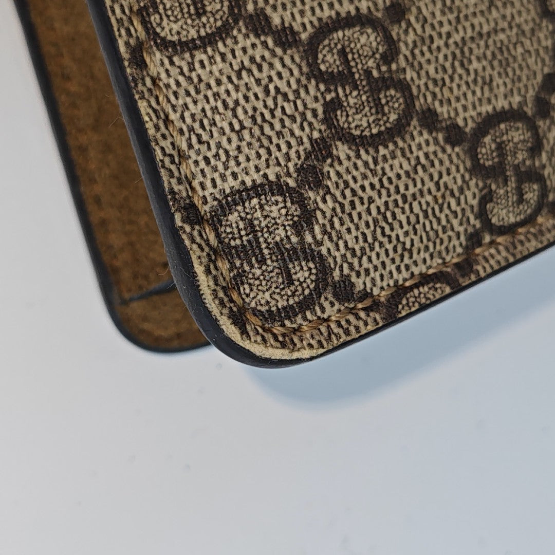 Dionysus Mini Monogram Coated Canvas Beige
