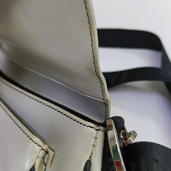 Calfskin Shoulder Bag White