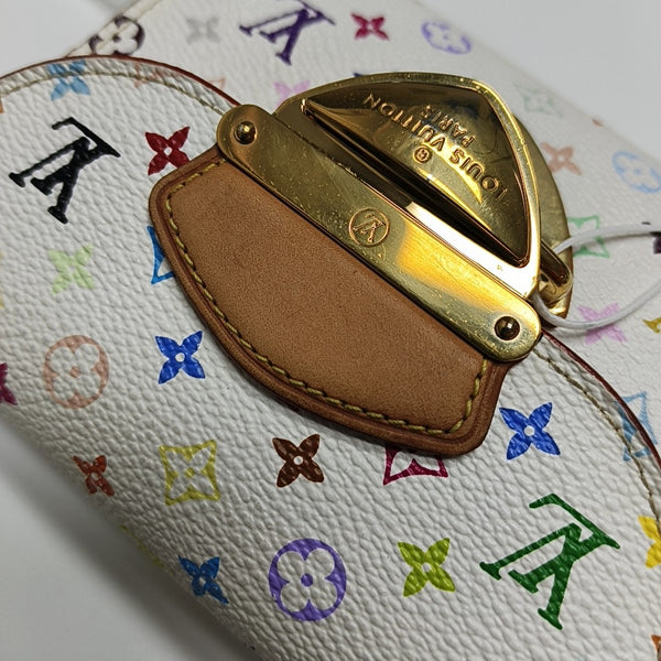 LV × TM KOALA Monogram Coated Canvas White Wallet