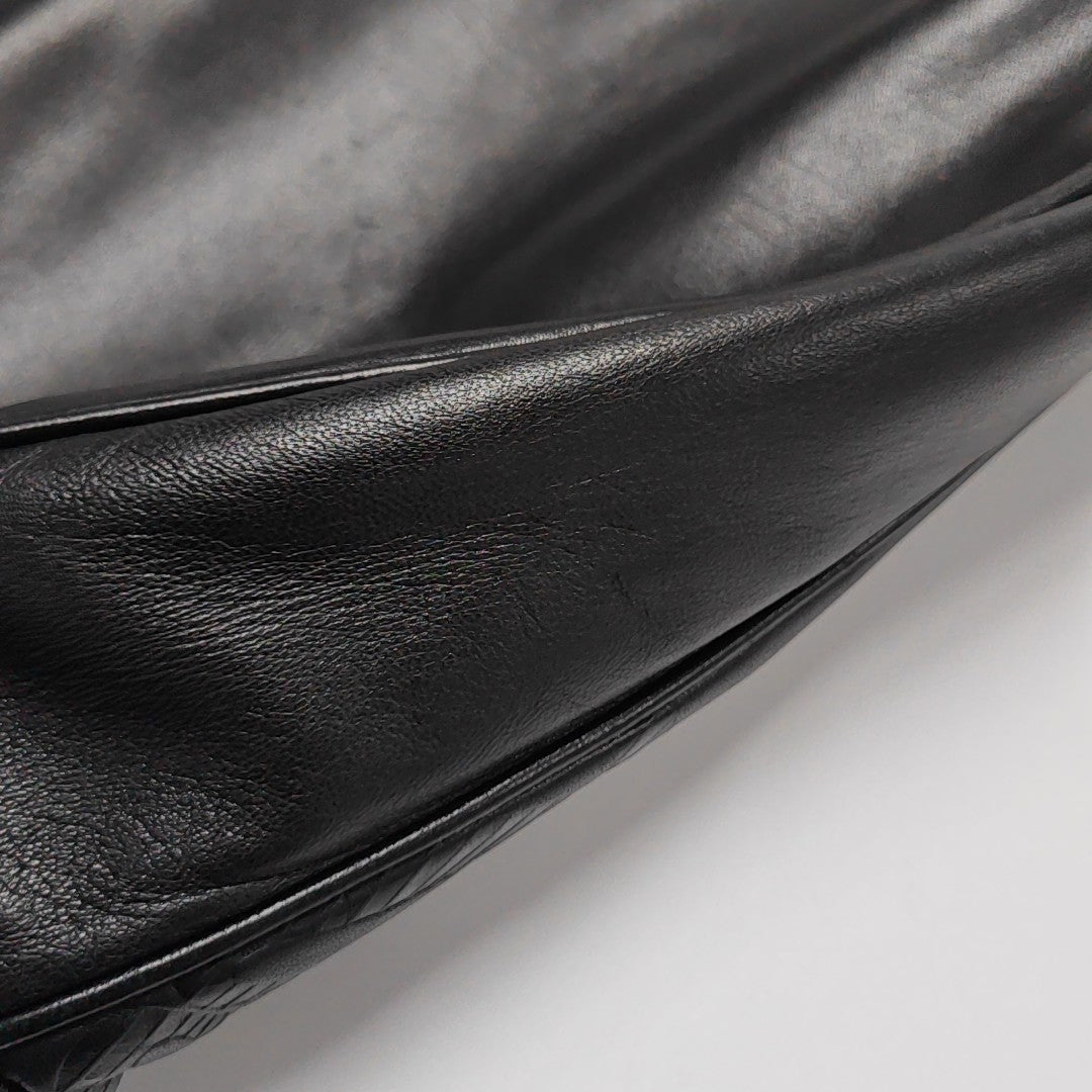 Lambskin Shoulder Bag Black