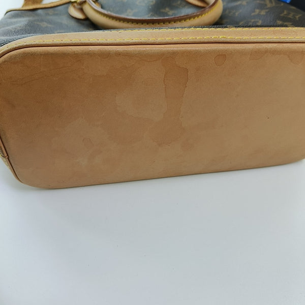 LOCKIT PM Monogram Coated Canvas Brown