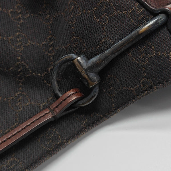 Monogram Canvas Tote Bag Black