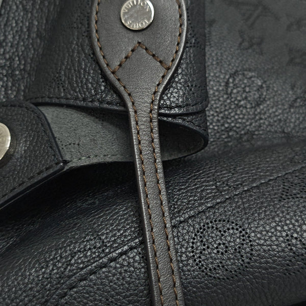 HINA Monogram Calfskin Black
