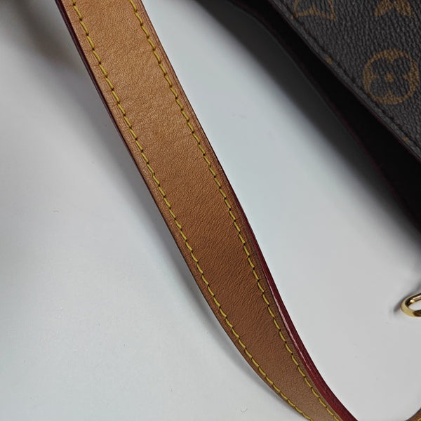 ALL IN Monogram Coated Canvas Brown
