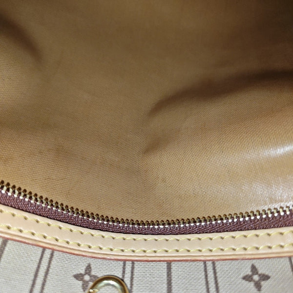 NEVERFULL GM Monogram Coated Canvas Brown